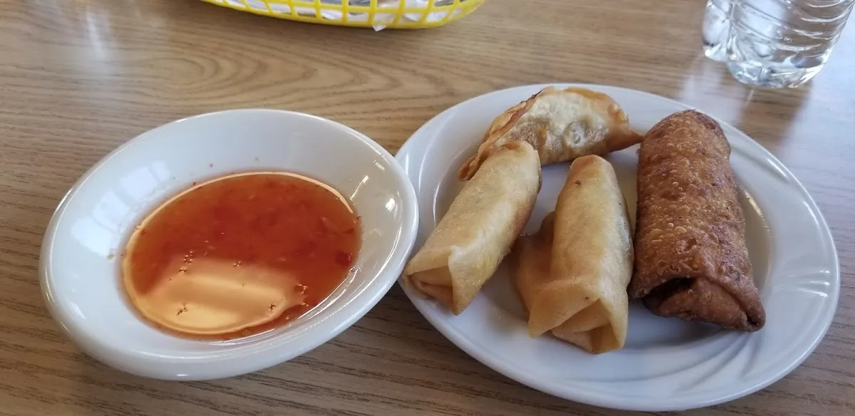 Fried Dumplings at Polly's Thai Food, Lawton OK