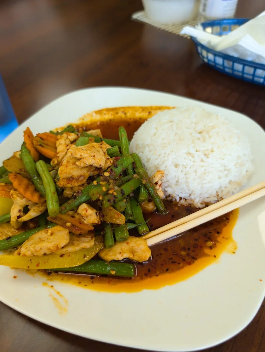 Red Curry at Polly's Thai Food, Lawton OK