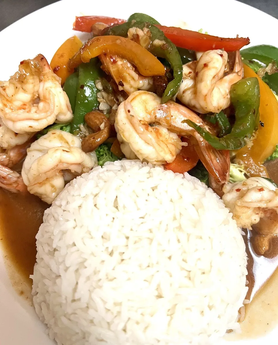 Spicy Chicken at Polly's Thai Food, Lawton OK