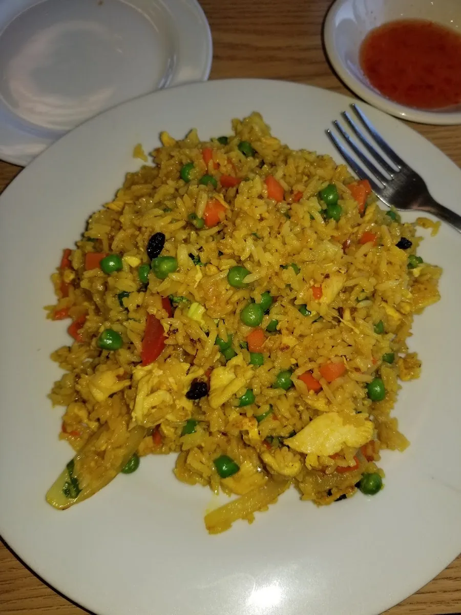 Spicy Fried Rice at Polly's Thai Food, Lawton OK